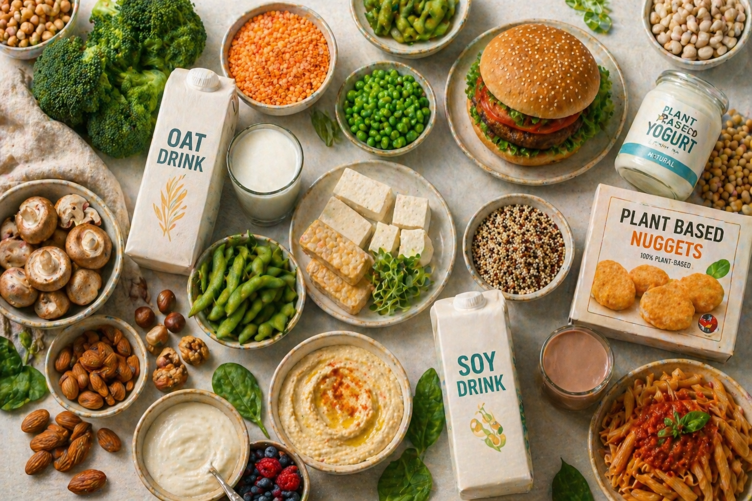 Dierlijke producten zijn niet nodig